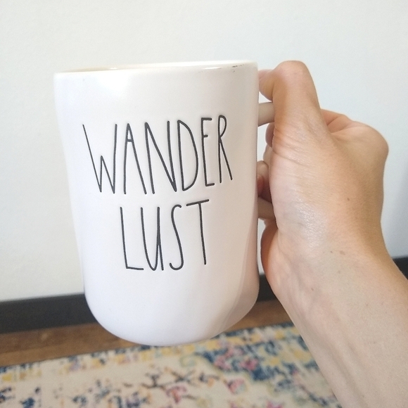 SALE 🛍️ RAE DUNN WANDER LUST Ceramic mug - Picture 6 of 6
